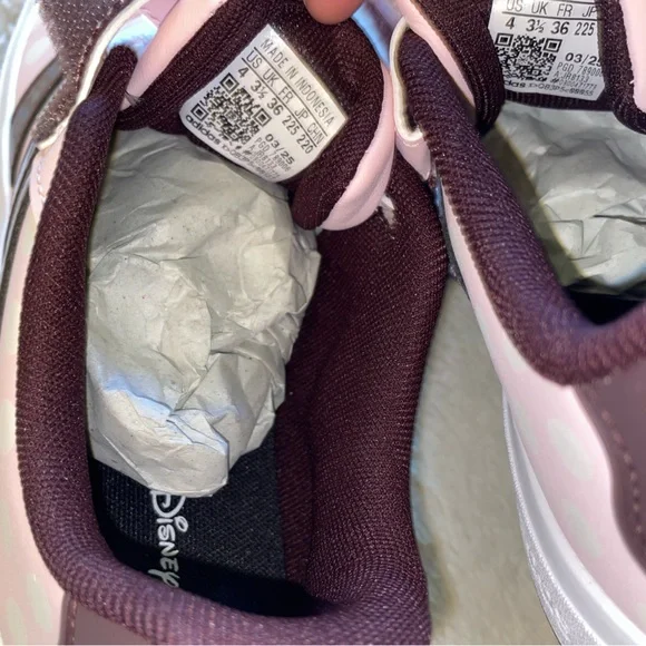 Adidas Disney Minnie Mouse Grand Court Kids Shoes - Picture 5 of 8